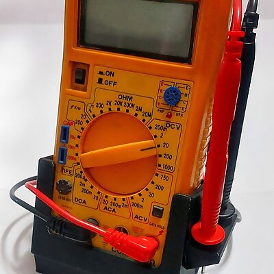 Metex M4650 Multimeter and Probe Stand