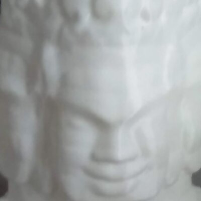 Mirrored Buddha Head