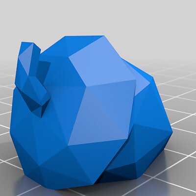Low Poly Acorn for a Low Poly Squirrel
