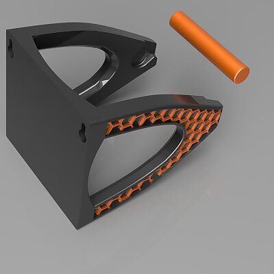 Wall mounting filament spool holder  universal