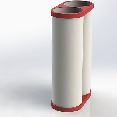Tubes to collect big paper prints