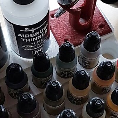 Airbrush Color Rack