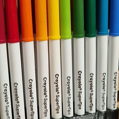 IKEA SKÅDIS Crayola Supertips Holder  Universal Hook