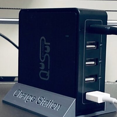Charging Station Stand  Holder for 45 Port USB Charger Anker and QSUP brands supported  customizable model