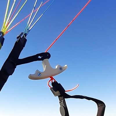 Paraglider brake handle