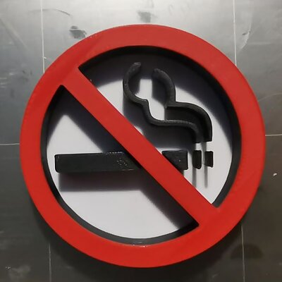 No smoke sign  zakaz palenia