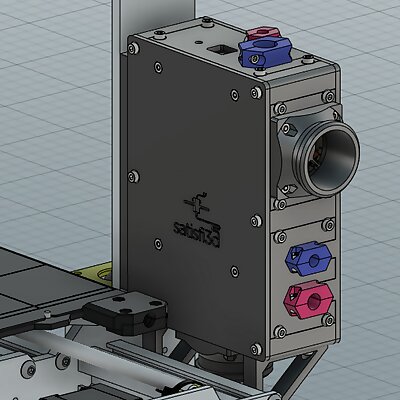 Modular Einsy Enclosure with Cooling and Frame Support