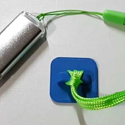 Glueon eyelet to secure your USB stick