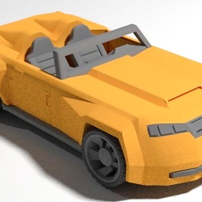Sports Car Hammerhead for 4 action figures