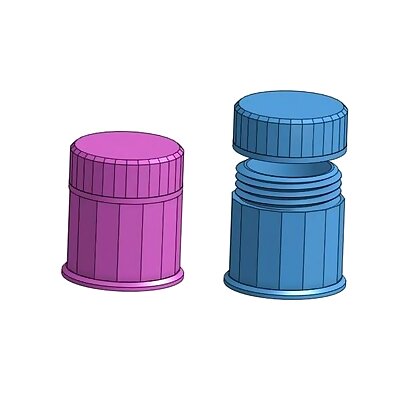 Small polygon container