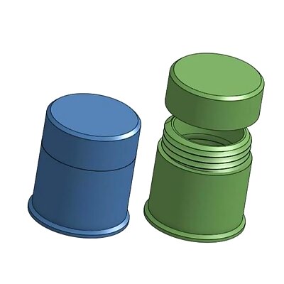 Small round container