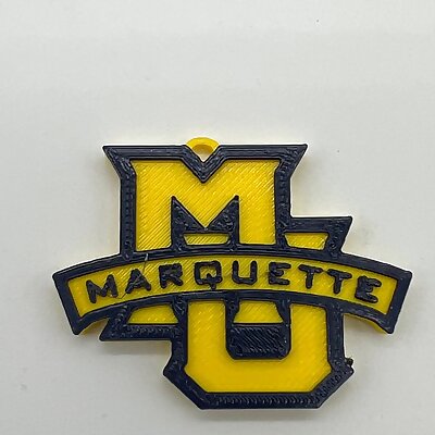 Marquette Logo and Keychain