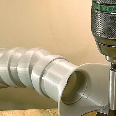 Flexible segmented vacuum hose 40mm fits DN40 pipes for ShopVac