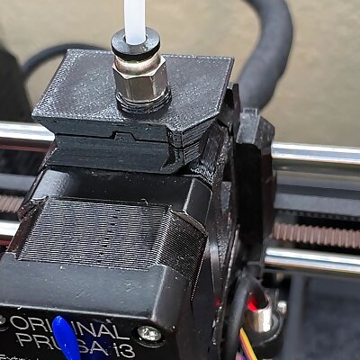 Magnetic Reverse Bowden Adapter MK3S