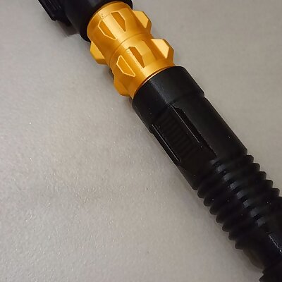 Lightsaber double blade connector