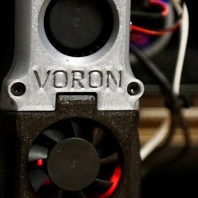 Voron Afterburner Input Shaper Mount