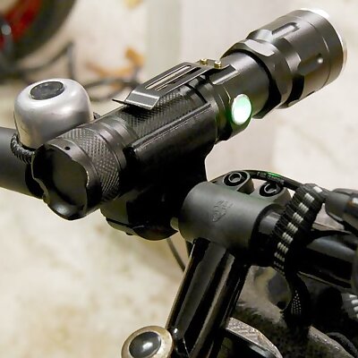 Flashlight Bicycle holder