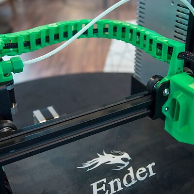 Stock Ender 3  A10 Hot End Chain Links