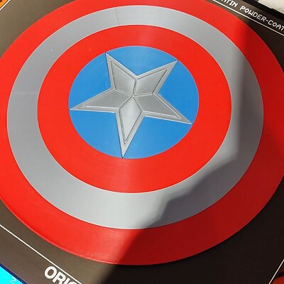 Captain America decorative shield MMU or multiple parts