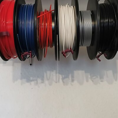 Undershelf  wallmount for filament Spools