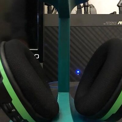 Rail Section Headphone Stand