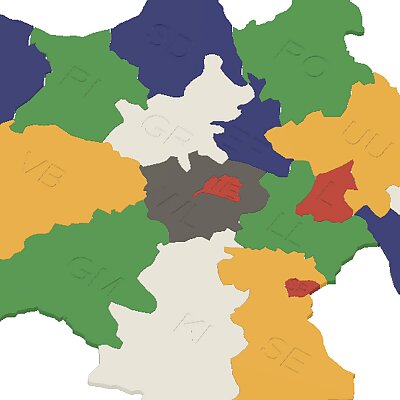 Puzzle Bezirke Oberösterreich