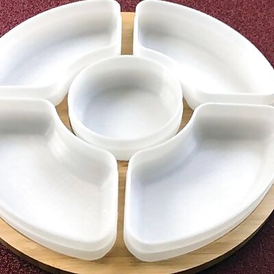 Containers for relish tray