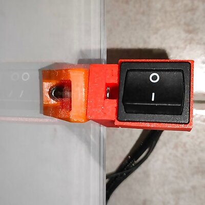 Fan switch for The ultimate prusa mini enclosure