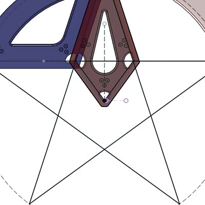Five Point Star Quilting Template