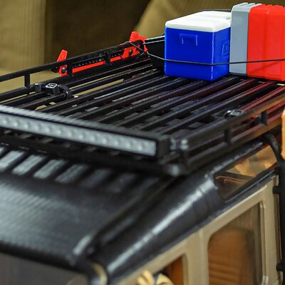 3DSets Landy Wagon Roof Rack with LED Bar