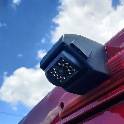 Rear IR camera mount for  Ducato Boxer and Jumper