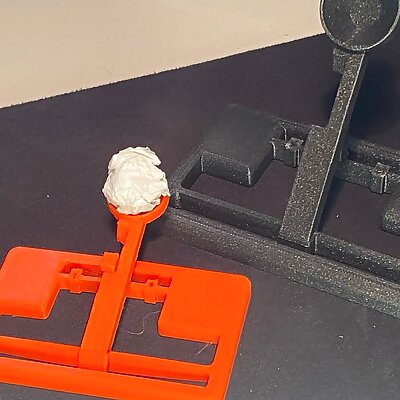 Desk Catapult with thumb holder