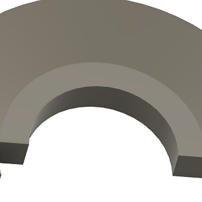 Pipe rosette  cover simple Parametric