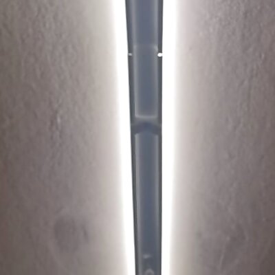Double Holder for LED Stripe Profile Indirect Lighting
