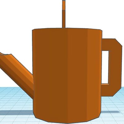 Low Poly Watering Can