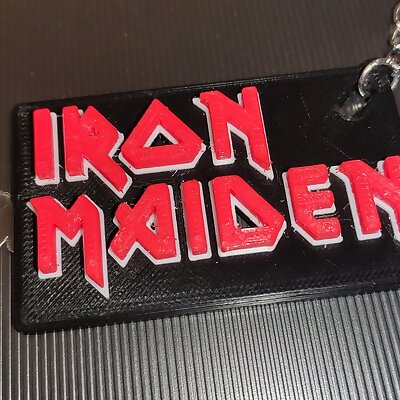 Iron Maiden keychain
