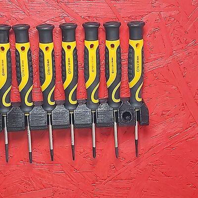 WORKZONE Screwdriver holder for wall mount