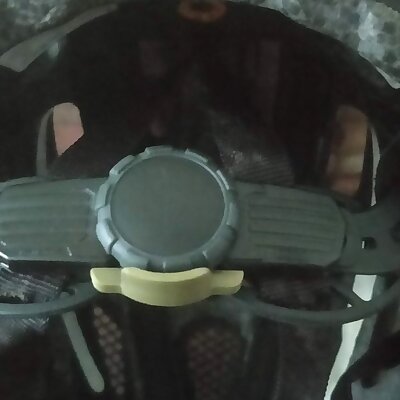 Bike helmet size adjustment cover