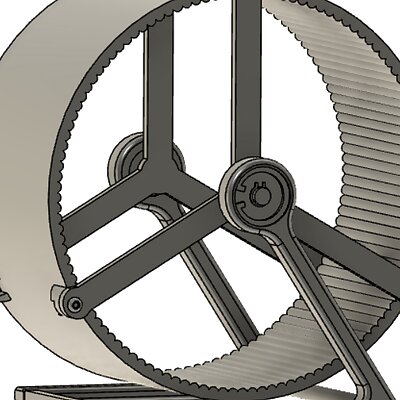 Hamster Wheel with bearings