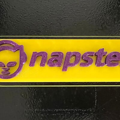 Napster magnet  plate tatoo stamp