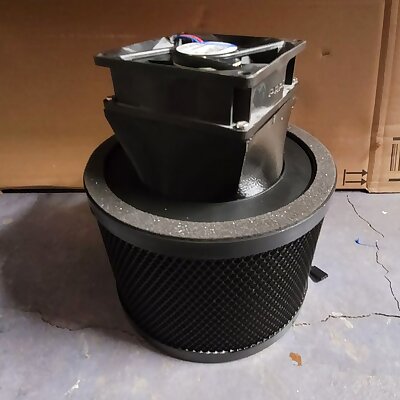3D Printer Air filter  80mm Fan  Taotronics TTAP001 Filter