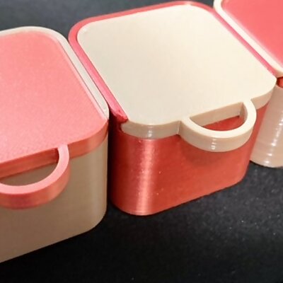 Small Quick Printing Box with Lid