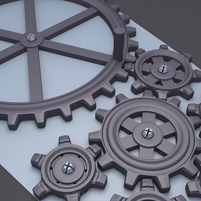 Snap Together Mechanical Gears