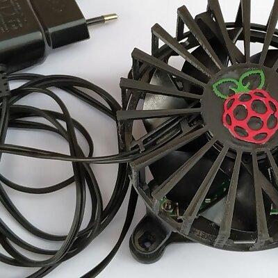 Raspberry Pi 4 case for fan