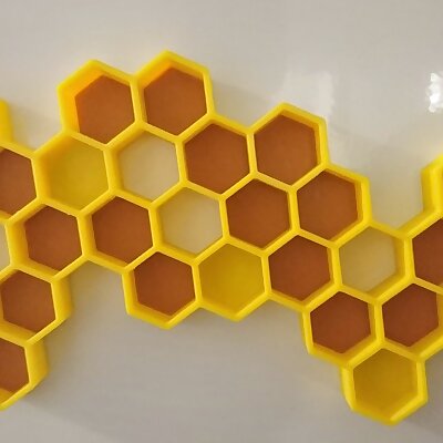 Magnetic Beehive Key Holder with Backplate