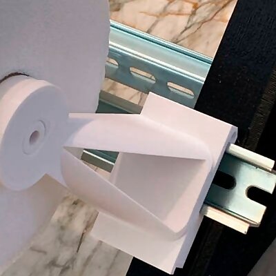 Paper Towel Roll holder for Din Rail