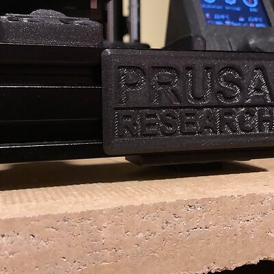 Prusa Research 2040 bear clip on tag decal