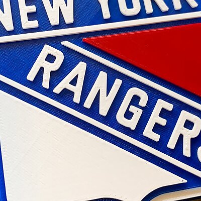New York Rangers 3D Logo