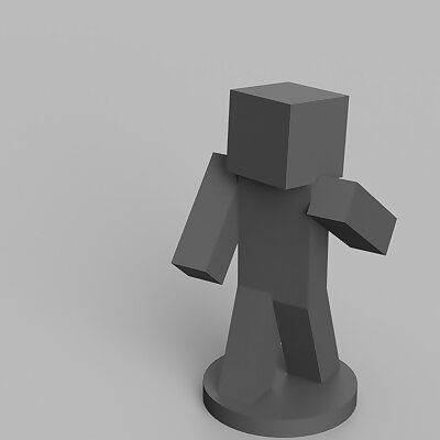 Minecraft statue