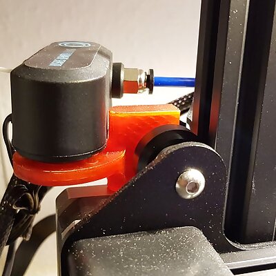 Smart Filament Sensor holder for Ender 3 Pro for dual gear extruder